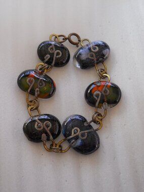 Artisan Glass Bracelet   930